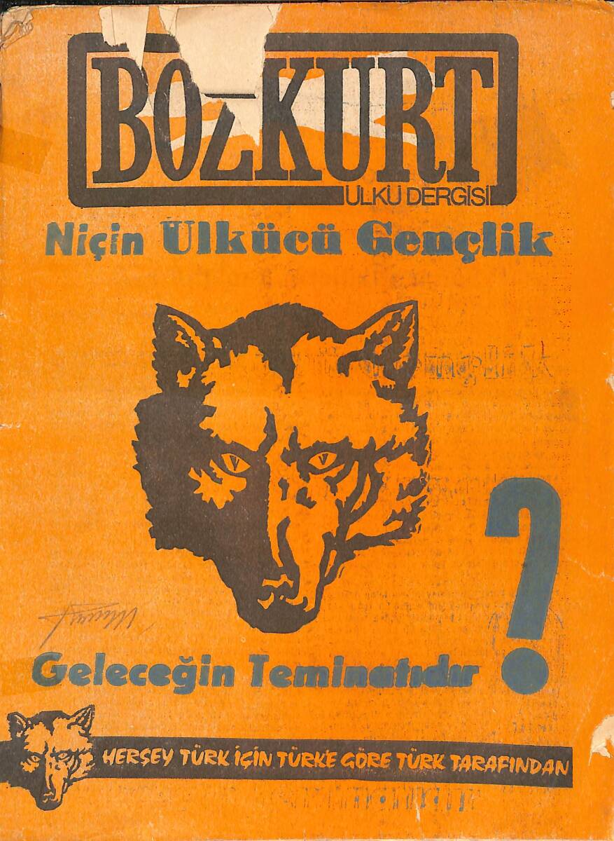 BOZKURT ÜLKÜ DERGİSİ 15 Nisan 1976 - Necef Altay, Sadi Somuncuoğlu, Coşkun Polat NDR88136 - 1
