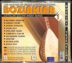 Bozlaklar 1 - Ustalar Şöleni Arşiv Serisi (Sıfır Ürün) CD Müzik CD2428 - 8