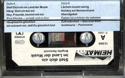 Brigitte Hennrich *Stell Dich Ein im Land der Musik* Kaset KST19079 - 2