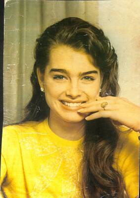 Brooke Shields Büyük Boy Kartpostal KRT18863 - 1