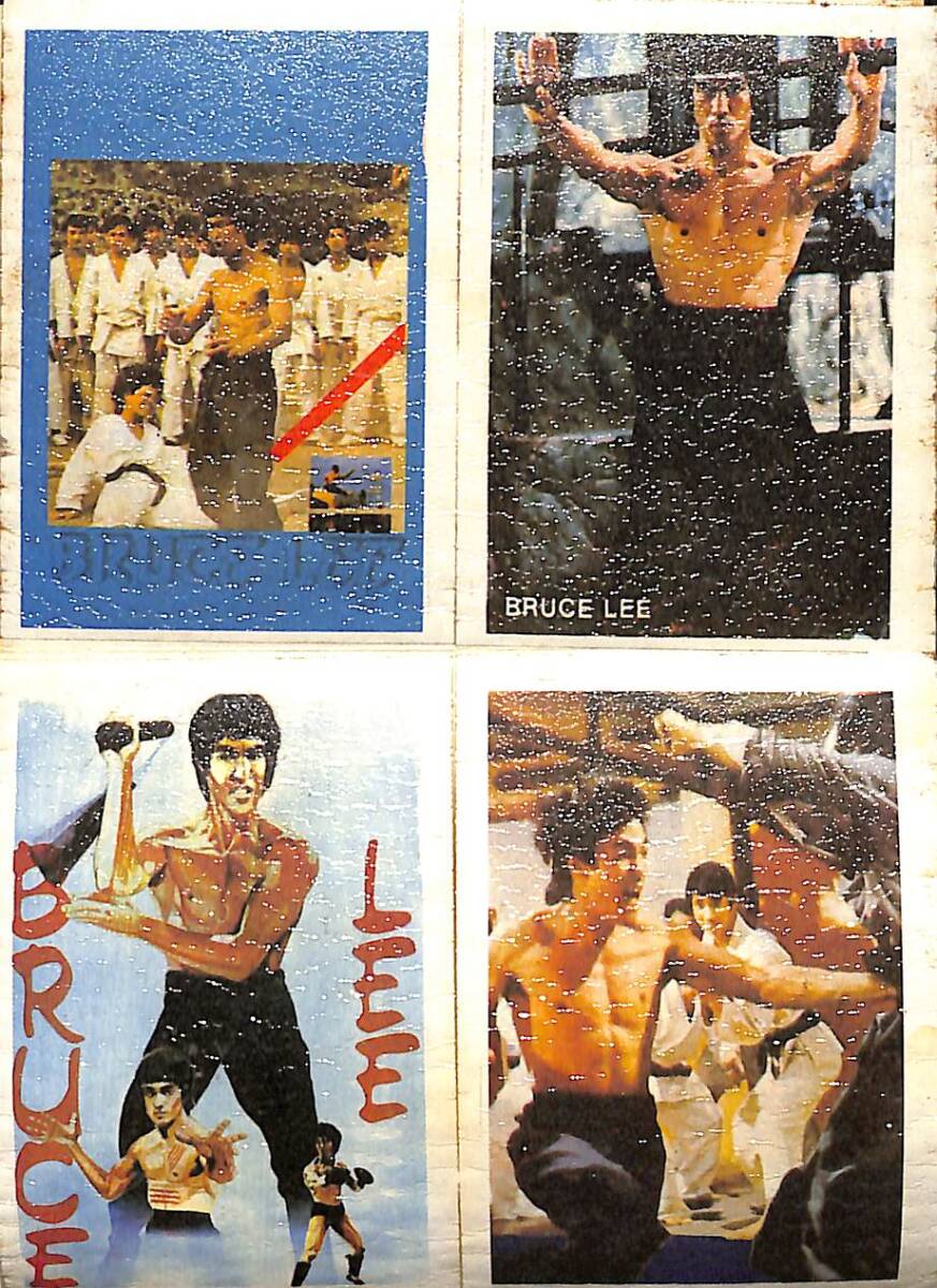 Bruce Lee 4 Farklı Sticker AKS1737 - 1