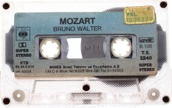 Bruno Walter *Mozart* Kaset KST13094 - 1