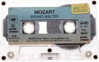 Bruno Walter *Mozart* Kaset KST13094 - 1