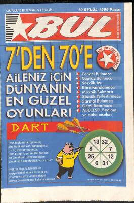 Bul - Günlük Bulmaca 19 Eylül 1999 NDR85611 - 1