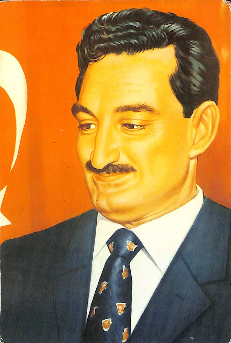 Bülent Ecevit Kartpostal (Küçük Boy) KRT22419 - 1