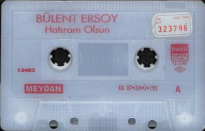 Bülent Ersoy *Hatıram Olsun* Kaset KST22958 - 1