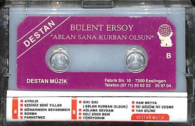 Bülent Ersoy - Sıkı Sıkı (Ablan Kurban Olsun) *Alman Baskı Kaset KST22726 - 2