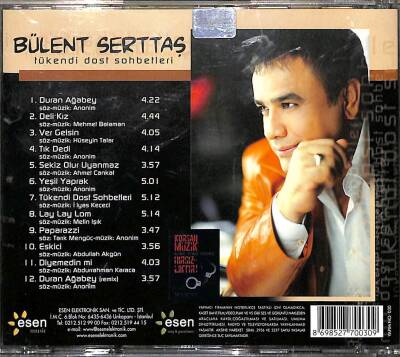 Bülent Serttaş * Tükendi Dost Sohbetleri * CD Müzik CD2878 - 6