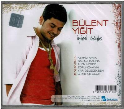 Bülent Yiğit - İyimi Böyle CD Müzik CD595 - 8