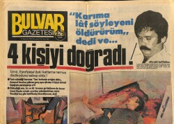 Bulvar Gazetesi 22 Ağustos 1983 - Çalışma İzni Olmayan Güngör Bayrak... GZ62604 - 2