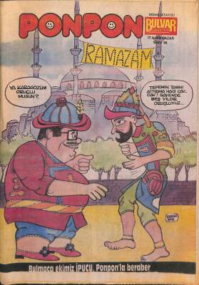 Bulvar Gazetesi Ponpon Dergisi Sayı 46 17 Nisan 1988 NDR82401 - 1