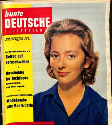 Bunte Deutsche Illustrierte - 31.10.1959 - Reinhard Meitz, Joseph Goebbels NDR84409 - 1