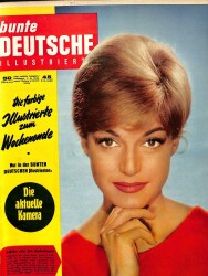 Bunte Deutsche Illustrierte 7.11.1959 - Margit Saad, Joseph Goebbels, Şah Muhammed Rıza Pehlevi NDR84410 - 1