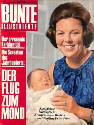 Bunte Illustrierte 15. 1. 1969 - Prinz Friso, Sophia Loren, Mann Carlo Ponti NDR85154 - 1