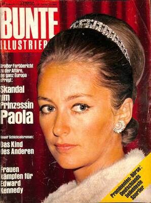 Bunte Illustrierte 27. 10. 1970 - Prinzessin Paola, Jimi Hendrix, Janis Joplin, Brian Jones NDR85164 - 1