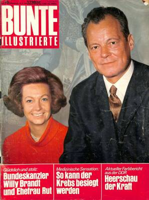 Bunte Illustrierte Nr 45 5 Kasım 1969 - Kaiserin Farah, Michael Varney, Prinz Charles NDR83751 - 1