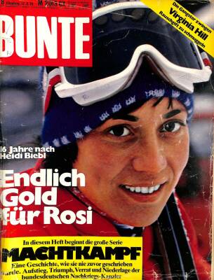 Bunte Nr.8 12. 2. 1976 - Die Frau Die Vor 20 Jahren Die Uhr Anhielt, Rosi Wenn Wir Dich Nicht Hatten NDR82421 - 1