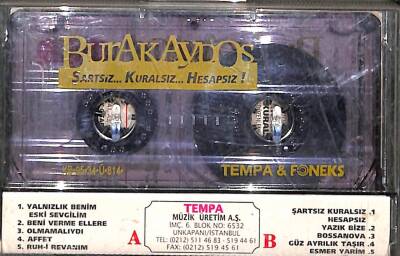 Burak Aydos * Şartsız,Kuralsız,Hesapsız* Kaset KST20465 - 2