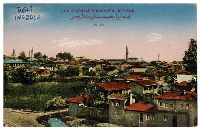 Bursa İnebolu Osmanlı Dönemi Kartpostal (Yazılı) KRT7475 - 1