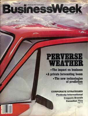 BusinessWeek Febuary 27,1978 - Perverse Weather , Canadian Tire KTP3333 - 1