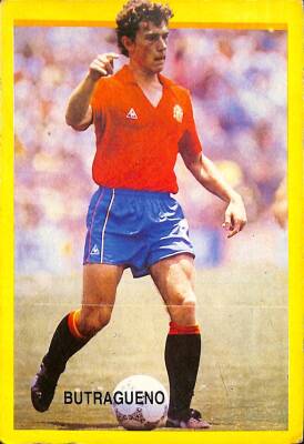 Butragueno Futbolcu Kartpostal KRT19197 - 1