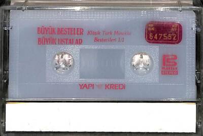 Büyük Besteler Büyük Ustalar 11 *Klasik Türk Musikisi Bestecileri * Kaset KST18224 - 2