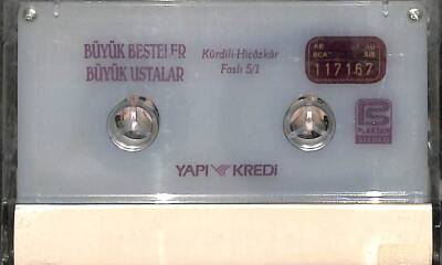 Büyük Besteler Büyük Ustalar 51 * Kürdili Hicazkar Faslı * Kaset KST18222 - 2