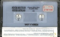 Büyük Besteler Büyük Ustalar 54 *Osman Nihat Akın - Muzaffer İlkar * Kaset KST18225 - 2