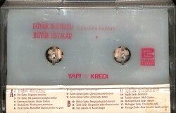 Büyük Besteler Büyük Ustalar 7 *Sadettin Kaynak * Şevki Bey * Kaset KST18315 - 2