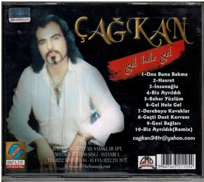 Çağkan *Gel Hele Gel* CD Müzik CD549 - 6