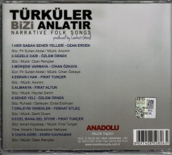 Cankat Günel - Türküler Bizi Anlatır ( Sıfır Ürün ) CD Müzik CD744 - 8