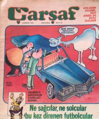 Çarşaf Mizah Dergisi 12 Mayıs 1976 Sayı22 NDR16096 - 1