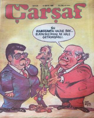 Çarşaf Mizah Dergisi 14 Mayıs 1986 Sayı20 NDR16065 - 1