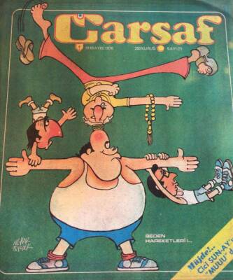 Çarşaf Mizah Dergisi 19 Mayıs 1976 Sayı23 NDR16099 - 1