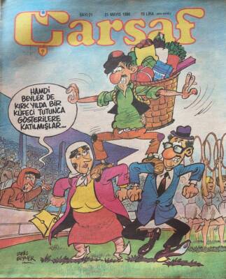 Çarşaf Mizah Dergisi 21 Mayıs 1986 Sayı21 NDR16063 - 1