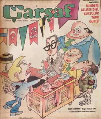 Çarşaf Mizah Dergisi 21 Nisan 1976 Sayı19 NDR16058 - 1