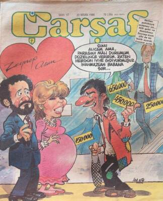 Çarşaf Mizah Dergisi 23 Nisan 1986 Sayı17 NDR16073 - 1