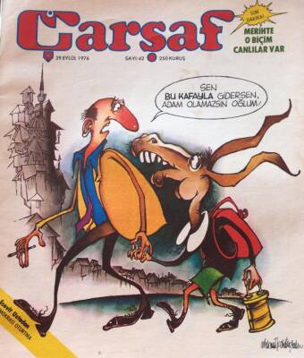 Çarşaf Mizah Dergisi 29 Eylül 1976 Sayı42 NDR16097 - 1