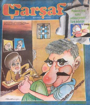 Çarşaf Mizah Dergisi 5 Mayıs 1976 Sayı21 NDR16095 - 1