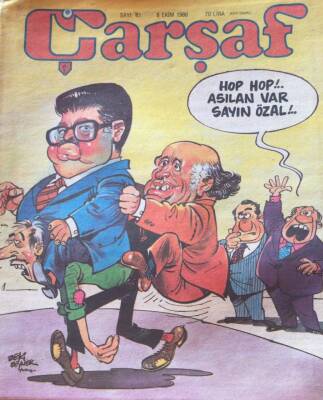 Çarşaf Mizah Dergisi 8 Ekim 1986 Sayı41 NDR16093 - 1