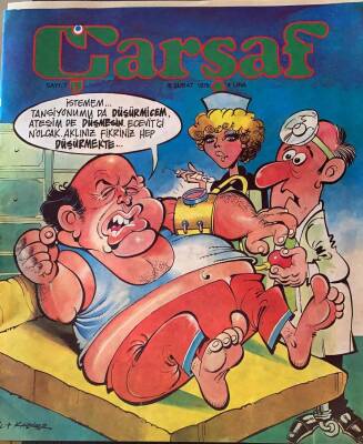 Çarşaf Mizah Dergisi 8 Şubat 1978 Sayı7 NDR16047 - 1