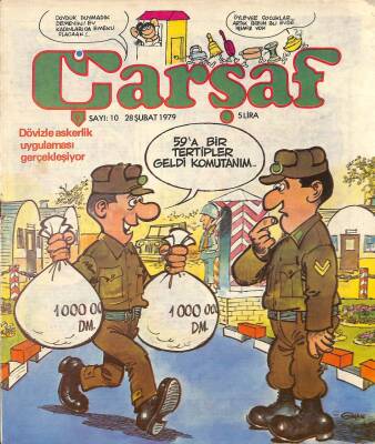 Çarşaf Mizah Dergisi Sayı10 20 Şubat 1979 NDR21424 - 1