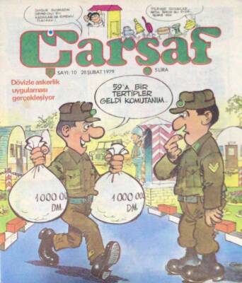 Çarşaf Mizah Dergisi Sayı10 28 Şubat 1979 NDR22427 - 1