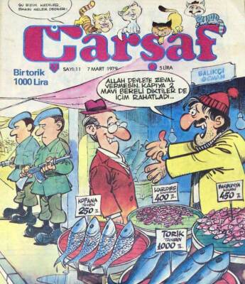 Çarşaf Mizah Dergisi Sayı11 7 Mart 1979 NDR22428 - 1