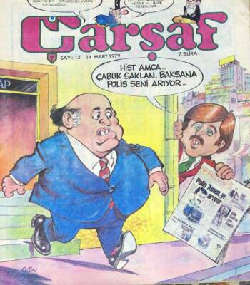 Çarşaf Mizah Dergisi Sayı12 14 Mart 1979 NDR22429 - 1