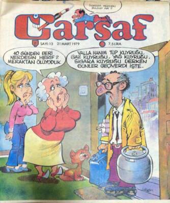 Çarşaf Mizah Dergisi Sayı13 21 Mart 1979 NDR22434 - 1