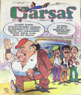 Çarşaf Mizah Dergisi Sayı16 11 Nisan 1979 NDR22431 - 1