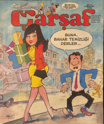 Çarşaf Mizah Dergisi Sayı16 15 Nisan 1981 NDR20642 - 1