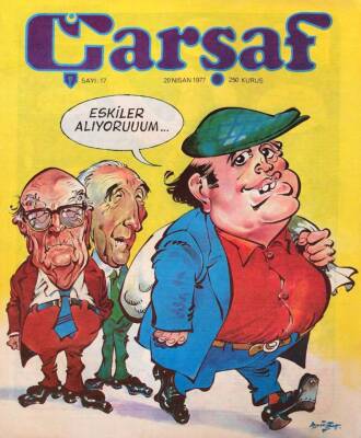 Çarşaf Mizah Dergisi Sayı17 20 Nisan 1977 NDR20820 - 1