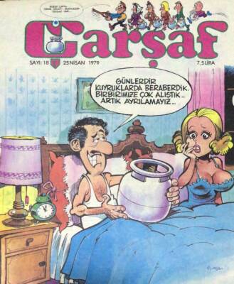 Çarşaf Mizah Dergisi Sayı18 25 Nisan 1979 NDR22430 - 1